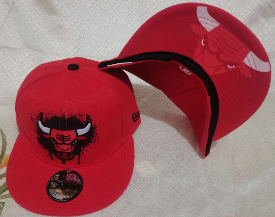 2021 NBA Chicago Bulls Hat GSMY 0713
